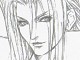 Early sketch of AC Sephiroth