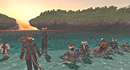 Final Fantasy XI: Sunset at Purgonorgo Isle after Tinuviel's Wedding